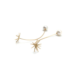 Pearl Starburst Drops-Earrings-Emi Nakamura-Pistachios