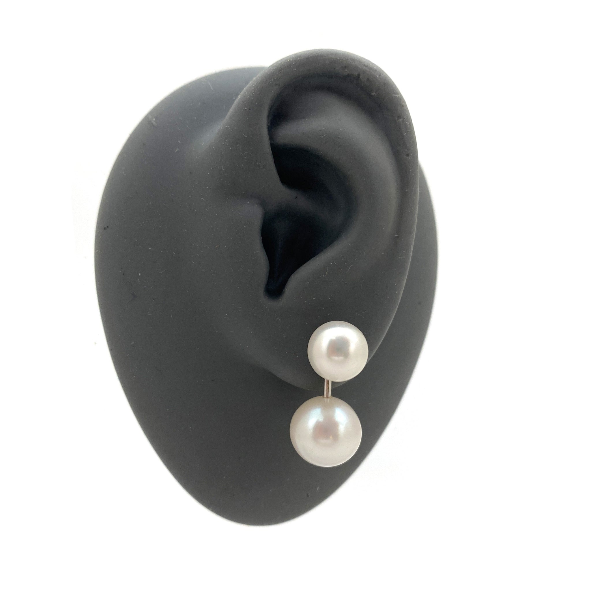 Michelle Pearl Earring Jackets | Bearfruit Jewelry