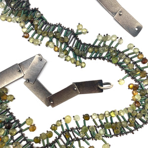 Peridot Statement Necklace-Necklaces-Karen Gilbert-Pistachios