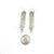 Plique Chandeliers-Earrings-Hilary Finck-Pistachios