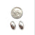 Polished Silver Pod Studs-Earrings-Sowon Joo-Pistachios
