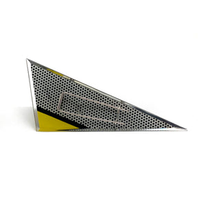 Pop Art Triangle Brooch-Pins-Jennifer Merchant-Pistachios