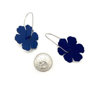 Primrose Flower Patch Earrings - Blue-Earrings-Jess Dare-Pistachios