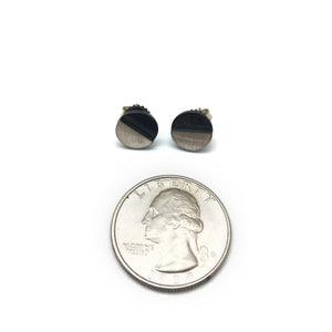 Round Split Post Earrings - Large-Earrings-Heather Guidero-Pistachios