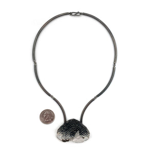Scale Texture Necklace-Necklaces-Emmeline Hastings-Pistachios