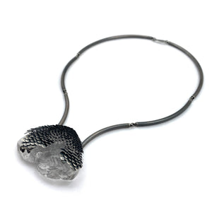Scale Texture Necklace-Necklaces-Emmeline Hastings-Pistachios