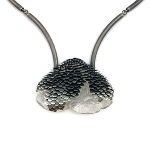 Scale Texture Necklace-Necklaces-Emmeline Hastings-Pistachios