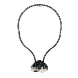 Scale Texture Necklace-Necklaces-Emmeline Hastings-Pistachios