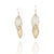 Short Falling Leaf Earrings - Gold/Silver-Earrings-Kathryn Stanko-Pistachios