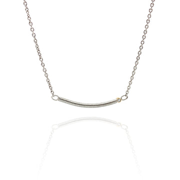 Silver Bar Necklace