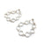 Silver Bubble Link Earrings-Earrings-Emily Rogstad-Pistachios