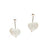 Silver Crocheted Bulb Drops-Earrings-Sowon Joo-Pistachios