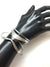 Silver Cyborg Cuff-Bracelets-Aleksandra Przybysz-Pistachios