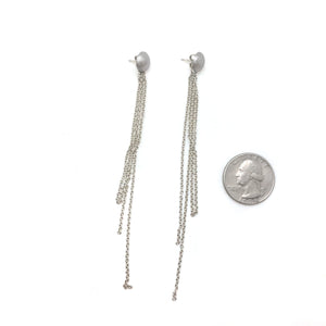 Silver Disc Earring Jacket-Earrings-Fritz Heiring-Pistachios