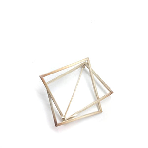 Silver Geometric Brooch-Pins-Sowon Joo-Pistachios