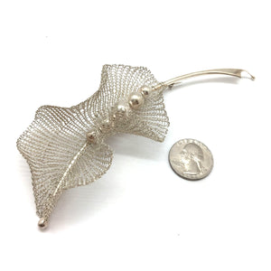 Silver Leaf Pin-Pins-Sowon Joo-Pistachios