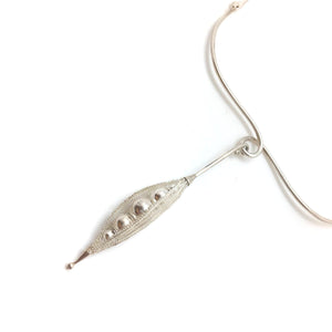 Silver Pod Collar-Necklaces-Sowon Joo-Pistachios