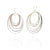 Silver Ripple Earrings - Large-Earrings-Heather Guidero-Pistachios
