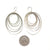 Silver Ripple Earrings - Large-Earrings-Heather Guidero-Pistachios