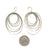 Silver Ripple Earrings - Large-Earrings-Heather Guidero-Pistachios