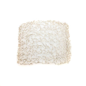Silver Woven Cuff-Bracelets-Kathryn Stanko-Pistachios
