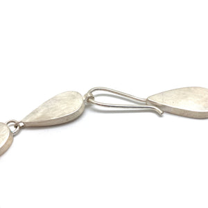 Silver and Gold Teardrop Collar-Necklaces-Elisa Bongfeldt-Pistachios