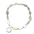 Silver and Gold Teardrop Collar-Necklaces-Elisa Bongfeldt-Pistachios