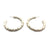 Sliced Silver Hoops-Earrings-Biba Schutz-Pistachios