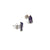 Small Double Amethyst Stud Earrings-Earrings-Joanna Gollberg-Pistachios