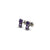 Small Double Amethyst Stud Earrings-Earrings-Joanna Gollberg-Pistachios