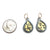 Small Gold Teardrop Earrings-Earrings-Luana Coonen-Pistachios