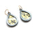 Small Gold Teardrop Earrings-Earrings-Luana Coonen-Pistachios