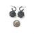 Small Oxidized Dew Earrings-Earrings-Sowon Joo-Pistachios