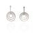 Sterling Silver Ripple Earrings-Earrings-Hilary Finck-Pistachios