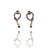Sterling Silver Snake Earrings-Earrings-Luana Coonen-Pistachios