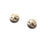 Tiny Gold Full Moon Studs-Earrings-Luana Coonen-Pistachios