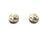 Tiny Gold Full Moon Studs-Earrings-Luana Coonen-Pistachios