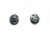 Tiny Oxidized Silver Full Moons-Earrings-Luana Coonen-Pistachios
