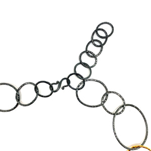 Transformable Link Necklace - Short-Necklaces-Sowon Joo-Pistachios
