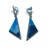 Vasarely Triangle Drop Earrings-Earrings-Jennifer Merchant-Pistachios