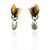 Waterlily Earrings-Earrings-Judith Neugebauer-Pistachios