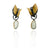 Waterlily Earrings-Earrings-Judith Neugebauer-Pistachios