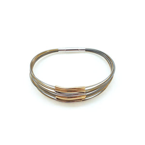 Wavy Bracelet - Thin-Bracelets-Bernd Schmid-Pistachios