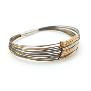 Wavy Bracelet - Thin-Bracelets-Bernd Schmid-Pistachios