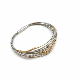 Wavy Bracelet - Thin-Bracelets-Bernd Schmid-Pistachios