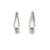 White Topaz Drop Earrings-Earrings-Joanna Gollberg-Pistachios