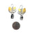Winter Ice Earrings-Earrings-Judith Neugebauer-Pistachios