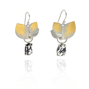 Winter Ice Earrings-Earrings-Judith Neugebauer-Pistachios