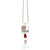 Zircon and Garnet Horizon Pendant-Necklaces-Ashka Dymel-Pistachios